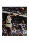 Bill Russell Signed One Hand Grabbing Rebound Vertical 20x24 Photo w/ "11x NBA Champs" Insc. (Steiner COA)